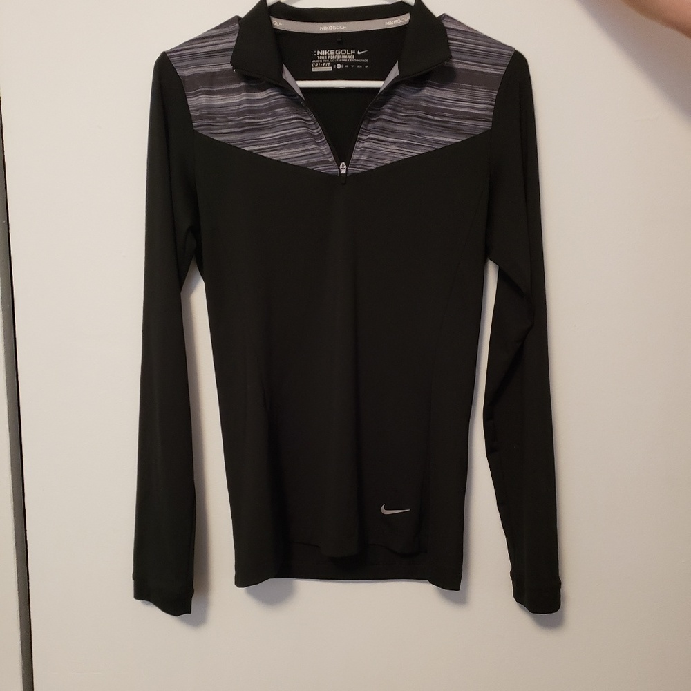 Womens XS Nike Black &White Dri Fri